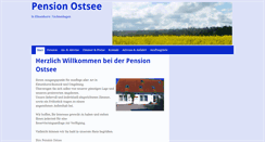 Desktop Screenshot of pension-ostsee.com